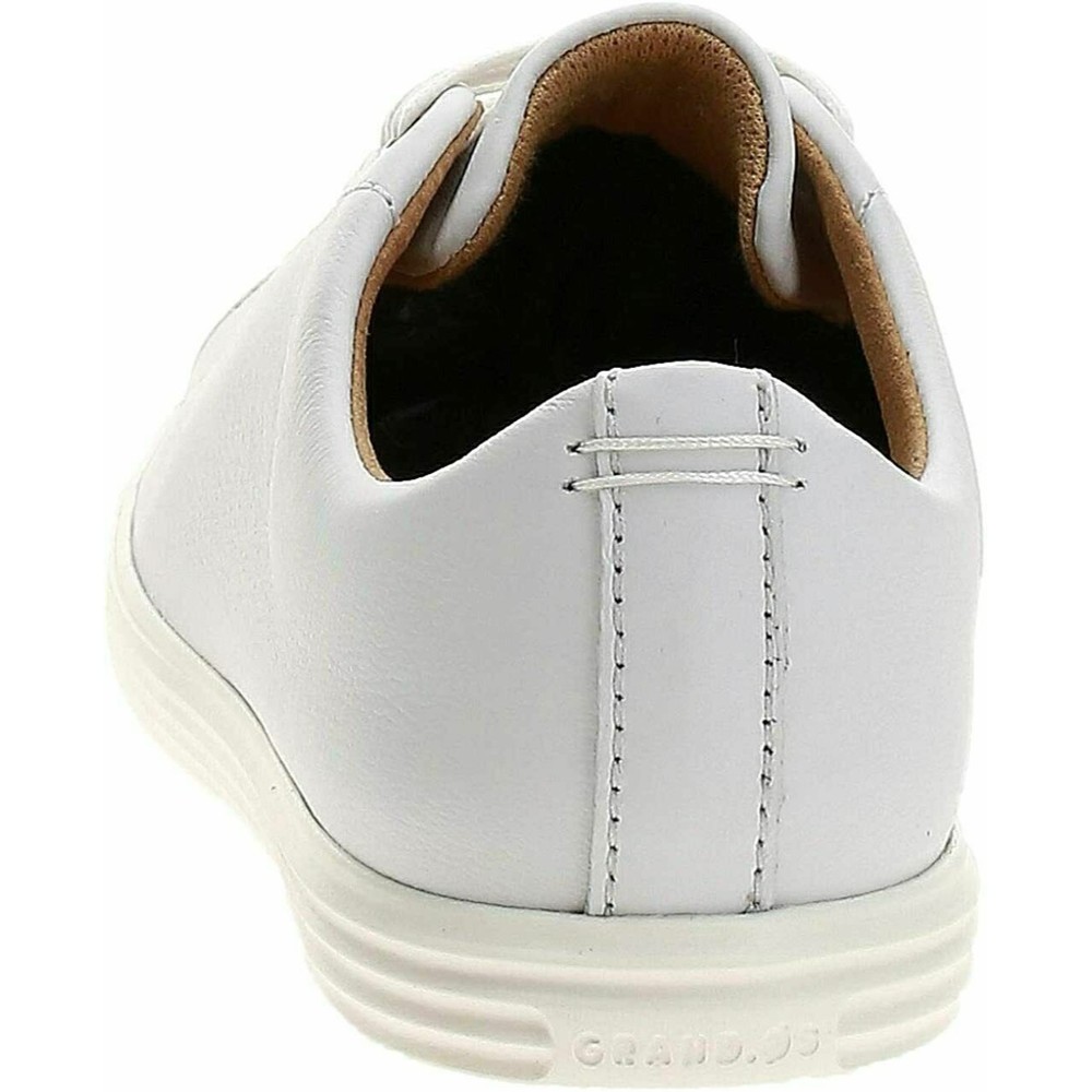 Cole Haan Grand OS Crosscourt II Mens 8 White Leather Sneaker Footwear Shoes NEW - Picture 2 of 10